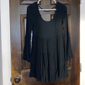 Black summer dress